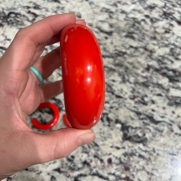 Ink +Alloy Bracelet and earrings set - Picture 2 of 5
